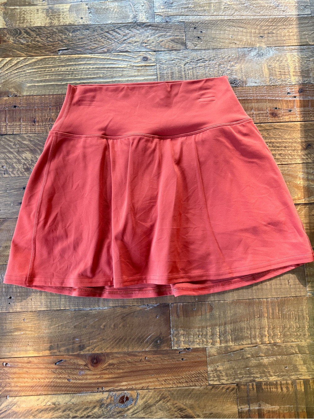 lululemon athletica Coral-Red Circle Skirt